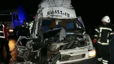 Aksaray-Konya kara yolunda trafik kazası: 12 yaralı