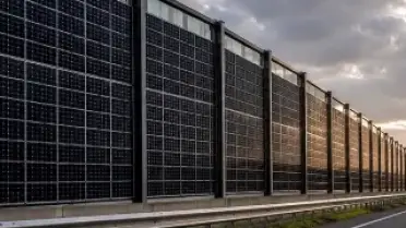 Otoyol Ses Bariyerlerinden Elektrik Üretimi Projesi Başladı