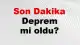 Adana Saimbeyli'de 3.5 Büyüklüğünde Deprem Meydana Geldi