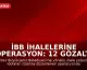 İBB İhalelerine Operasyon: 12 Gözaltı