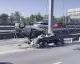 Küçükçekmece'de Trafik Kazası: Otomobil Takla Attı