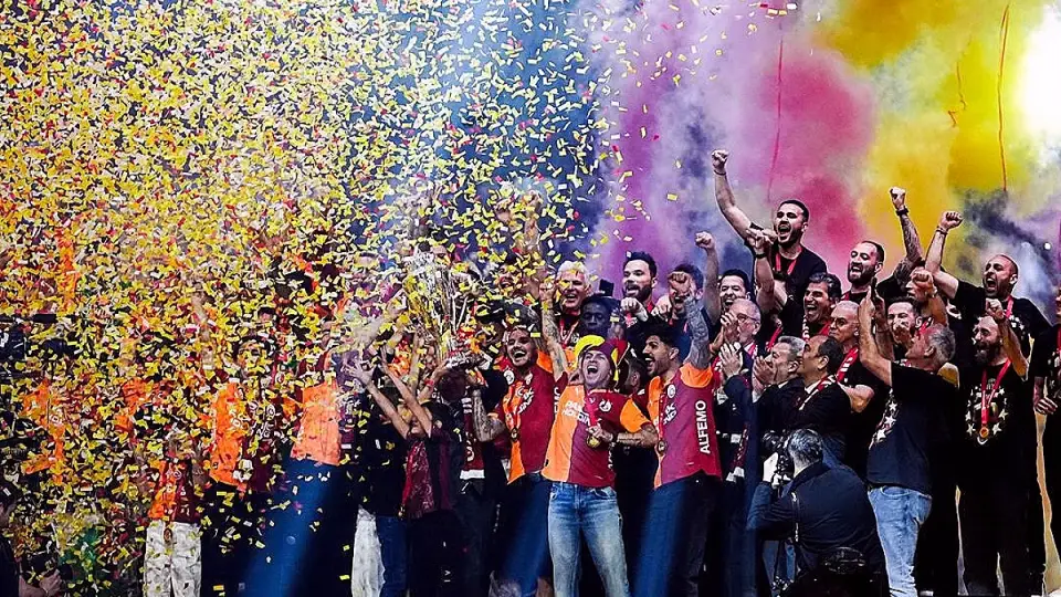Galatasaray, 26. Şampiyonluğunu RAMS Park'ta Büyük Bir Törenle Kutladı