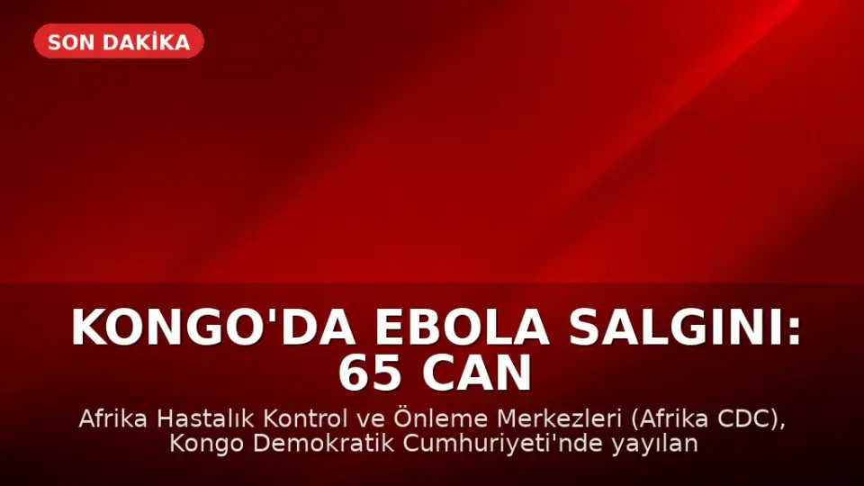 Kongo'da Ebola Salgını: 65 Can Kaybı Bildirildi