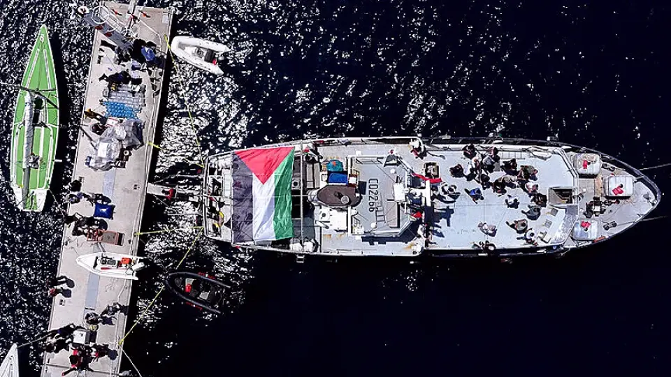 Küresel Sumud Filosu Gazze'ye Doğru Marmaris'ten Hareket Etti