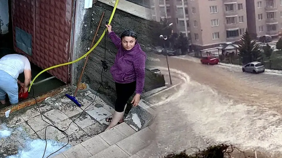 Tokat'ta Sağanak Yağış Hayatı Felç Etti: Su Baskınları Yaşandı