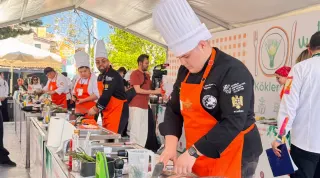 Alaçatı Ot Festivali'nde Uluslararası Şefler Yarıştı