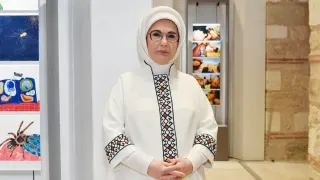 Emine Erdoğan'dan Rami Çocuk ve Sanat Bienali'ne paylaşım