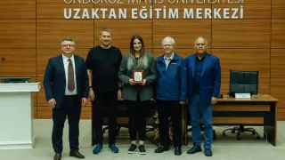NASA'dan OMÜ'ye Bilim Köprüsü: Astrofizikçi Dr. Umut Yıldız Öğrencilerle Buluştu