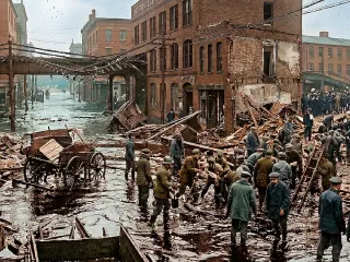 1919 Boston'da Pekmez Tankı Patladı: 21 Kişi Hayatını Kaybetti
