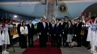 ABD Başkanı Trump, Çin'e İndi: Kritik Zirve Pekin'de Başlıyor