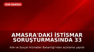 Amasra'da İstismar Soruşturmasında 33 Kişi Tutuklandı