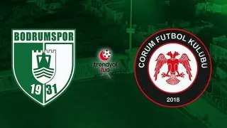 Bodrumspor ve Çorum FK, Trendyol 1. Lig Play-Off Finalinde Karşılaşıyor