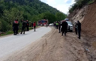 Düzce'de Kamyonet Dereye Devrildi: 1 Kişi Hayatını Kaybetti