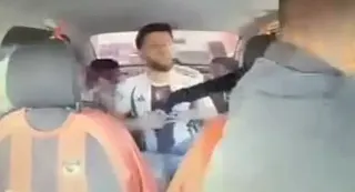 Gaziantep'te Taksi Şoförünün Müdahalesiyle Silahlı Saldırgan Yakalandı
