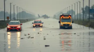 Uşak-Afyonkarahisar ve Afyonkarahisar-Ankara Yolu Ağır Tonajlı Araçlara Kapatıldı