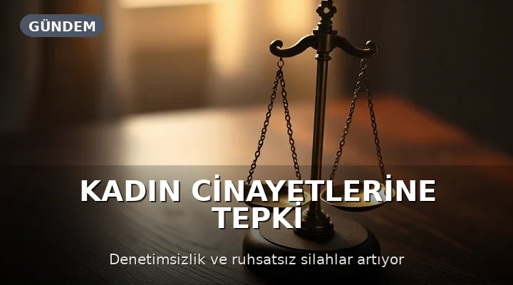 İlk 4 Ayda 54 Kadın Silahla Öldürüldü: Denetimsizlik ve Ruhsatsız Silah Sorunu
