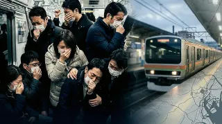 Japonya'da Trende Gizemli Koku Paniği: 10 Kişi Hastaneye Kaldırıldı