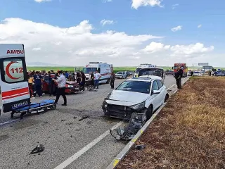 Konya'da Trafik Kazası: 5 Yaralı