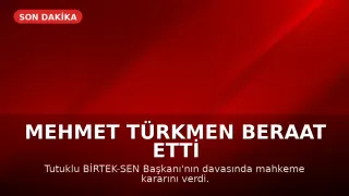 M.T. Hakkında Beraat Kararı Verildi