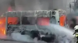 Öğrenci Servisinde Yangın: Minibüs Kullanılamaz Hale Geldi