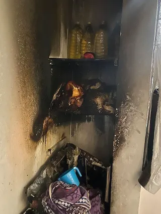 Siirt'te Yangın: Bir Evde Hasar Oluştu