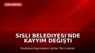 Şişli Belediyesi'nde Kayyım Yönetimi Değişti