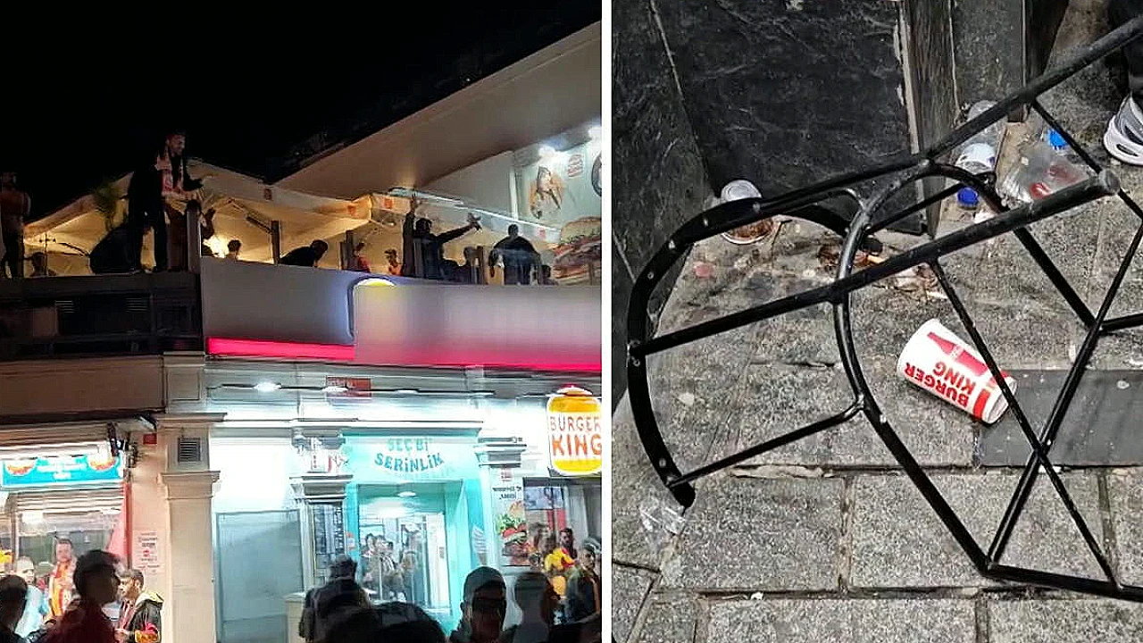 Taksim'de Galatasaray Şampiyonluk Kutlamasında Kavga: 1 Yaralı